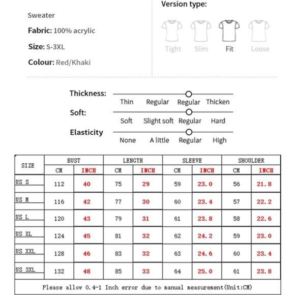 COPY - Men's Cardigan Sweater Knitted Long Sleeve Sweaters with Buttons - Picture 7 of 7